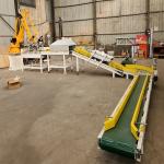 Warehouse Robotic Arm Palletizer 4 Axis Robotic Case Palletizing for sale