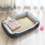 PP Cotton Universal Cat Nest Dog Cot Golden Hair Teddy Small Medium Large for sale