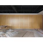 Sound Insulation Hotel Sliding Partition Walls Floor To Ceiling Aluminium System