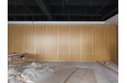 China Sound Insulation Hotel Sliding Partition Walls Floor To Ceiling Aluminium System supplier