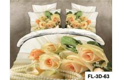 China 3D Reactive Printed Sheet Set Cotton Bedsheet supplier