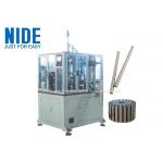4KW Rotor Assembly Line , Servo Automatic Armature Commutator Shaft Inserting Machine for sale