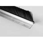 F Style Strip Brush Aluminum Profile For Seal And Weatherproof for sale