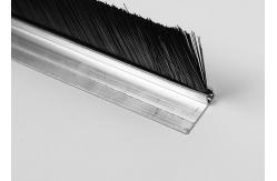 China F Style Strip Brush Aluminum Profile For Seal And Weatherproof supplier