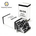 Durable Iron Pneumatic Galvanized 80 Series U-Type Furniture Staples for sale