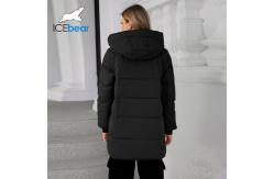 China Windproof Soft Bio-down Jacket With Polyester Lining Classic Woman Coat supplier