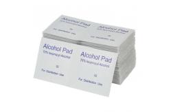 China Medical Non Woven Plain Alcohol Prep Pads Custom 70% Isopropyl Alcohol Cleaning Pads supplier