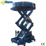 Insulating Carrying Capacity Weight Level CE Approved Marco High Scissor Lift with Round Table for sale