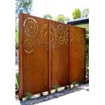 Aesthetics Aluminum Sheet Fence Screen Privacy Powder Coated for sale