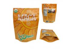 China 20x13.9cm Stand Up Plastic Pouch Packaging Glossy Surface supplier