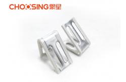 China Long Metal Upholstery EK Spring Clip , Sofa Spring Clips Parts Beautiful Appearance supplier