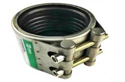 China EDPM SS304 Galvanized Pipe Repair Clamp / Specialised Pipe And Fittings supplier