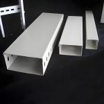 Medium Duty Load Capacity Solid Bottom Cable Tray 50mm With 4 Slots