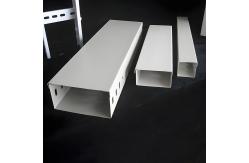 China Medium Duty Load Capacity Solid Bottom Cable Tray 50mm With 4 Slots supplier