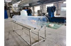 China Heating Quartz Glass Tube Transparent Semiconductor High Transmittance supplier