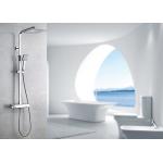 Air Pressure Square Rainfall Shower Set 2 Way Water Flow ROVATE For Bathroom for sale