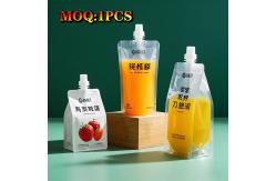 China Eco-friendly Plastic Composites Spout Pouch For Customizable Sustainable Packaging supplier