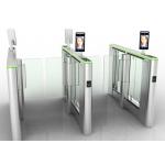 Electrical Pedestrian Swing Gate , IP 54 Swing Barrier Gate Facial Recognition System for sale