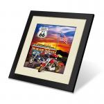 Waterproof Flower Images 5d 3D Lenticular Pictures 40x40cm For Restaurant for sale