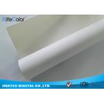 360Gsm / Sqm Glossy Art Canvas Rolls Poly - Cotton For Eco Solvent Printer