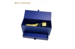 China  XL Packaging Custom Packaging Box Factory Two Layers Glass Bottle Packaging Box Customized Paper Wine Box With Magnetic Lid supplier