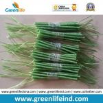Transparent Green PU Coating Coiled Cable Tool Lanyard Ropes ready for Ends Assembly for sale