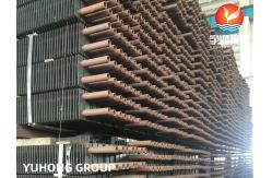 China Rectangular Finned Tube Efficient Heat Transfer For Industrial Waste Heat Recovery supplier