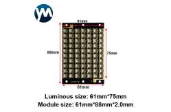 China 700W 365nm Chip UV LED Module Curing Lamp Quartz Lens 395nm supplier