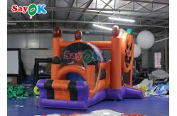 China Giant Inflatable Party Bouncy Castle Slide Combo Halloween Inflatable Bounce House supplier