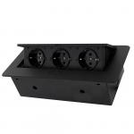 Multifunctional Pop Up Electrical Outlet 266*118mm For Conference Table for sale