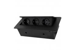 China Multifunctional Pop Up Electrical Outlet 266*118mm For Conference Table supplier