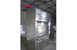 China Lab Furniture Ducted Fume Hood with Microcomputer Control System supplier
