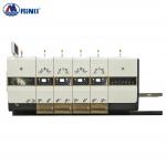 Four Color Corrugated Carton Box Flexo Printer Machine With Slotter Die Cutter for sale