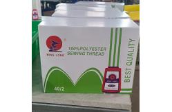 China 40/2 5000Y/Cone Polyester Sewing Thread Colors supplier