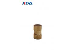 China Embedded Brass Screw Threaded Insert Nut M4 X 10mm supplier