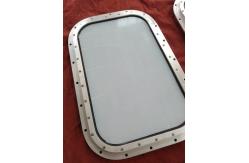 China Marine Weathertight Aluminum Rectangular Tugboat Fixed Wheelhouse Windows supplier