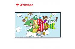 China Classroom Education Touch Screen Interactive Whiteboard Aluminum Alloy Frame supplier