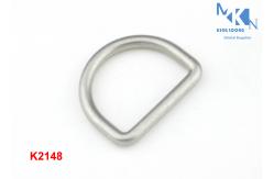China Professional Belt / Bag D Ring Buckle Handbag Parts Custom Pattern Design supplier