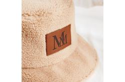 China 58cm  Warm Winter Plush Faux Mink Fur Bucket Hat supplier