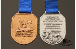 China Antique Plating Embossed Custom Engraved Medals Iron Material Durable supplier