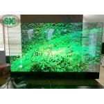 Semi-Outdoor Waterproof Full Color Transparent LED Transparent Screen SMD1921 3 Years Warranty for sale