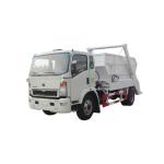 CNHTC SINOTRUK HOWO 4X2 6-10cbm Swing Arm Truck For Waste Collection