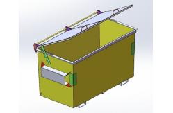 China Waste Treatment Front Lift Bin Skip Bins Front Load Garbage Bins Customized supplier