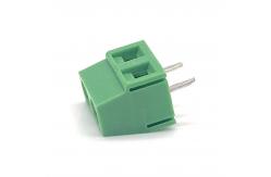 China HQ127V-5.0/5.08mm Pcb Screw Terminal Block 2 Poles Square Electric supplier