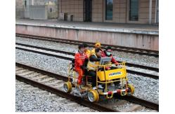 China Hand Push Double Rail Ultrasonic Flaw Detector FD-GT60 supplier