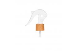 China Wooden Circle Closure Mini Trigger Sprayer 24 / 410 Support Customization supplier