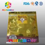 Gold Anti Static Bag / Esd Shielding Electronic Products Zipper Bag Custom for sale