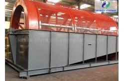 China Municipal Waste Sorting Machine , Dirt Trommel Screen Simple Structure supplier