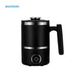 300ML 4-In-1 Espresso Milk Frother Black Cold Hot Milk Heating Foamer Detachable for sale