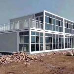 Fireproof Box House Interior 3D Model Multi Story Container Homes For Modern Exterior Transformation for sale